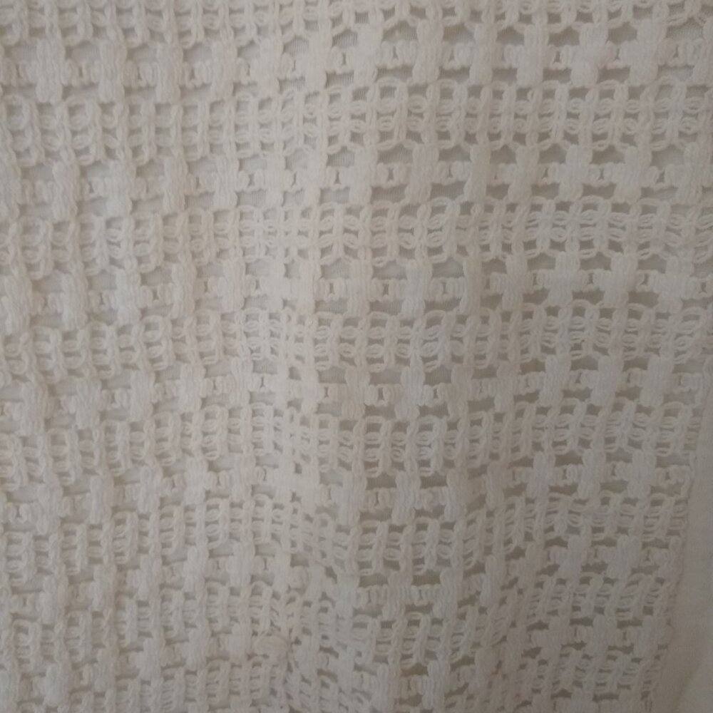 lucky brand white shirt with embroidery lace size 1x - Picture 5 of 6